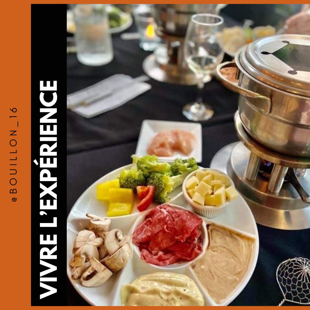 Fondue spécialité du restaurant LeBouillon16